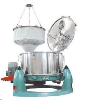 Máy ly tâm giỏ loại Xả đỉnh với Túi treo